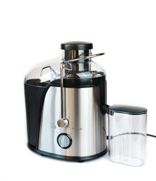 istock Modern electric juice extractor isolated on white background. 2155060814