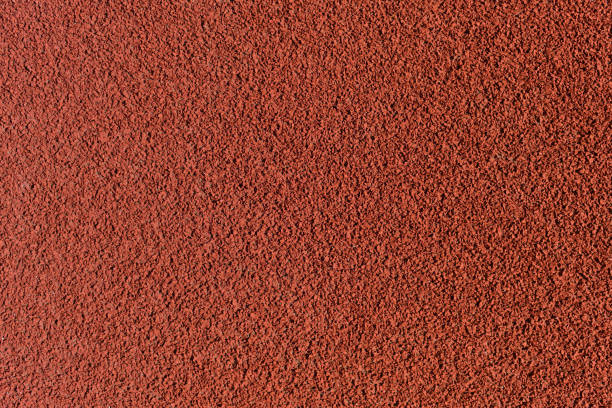 istock Red treadmill at the sports stadium 2155080373