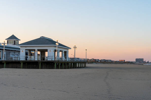 istock Sunrise on the beach on the New Jersey Shore 2155085681