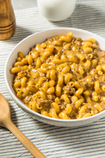 istock Homemade Chili Mac and Cheese Bake 2155087126