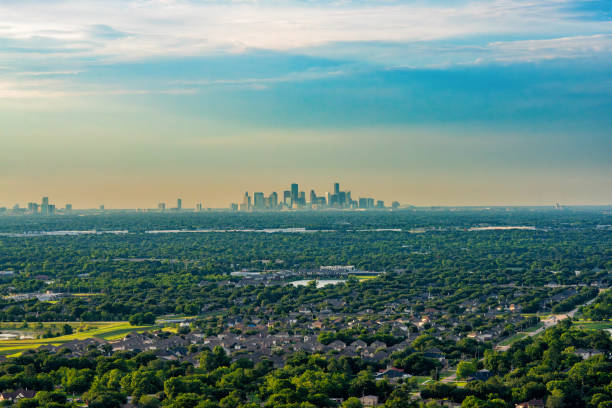 istock Houston Skyline From a Distance 2155088778