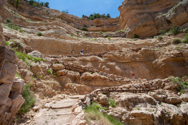 istock Hikers on switchbacks on South Kaibab Trail in Grand Canyon. 2155092015