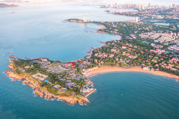istock Qingdao city building 2155095547