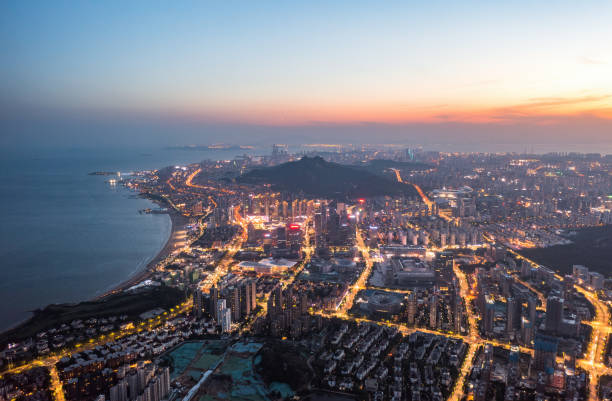 istock Qingdao city building 2155095727