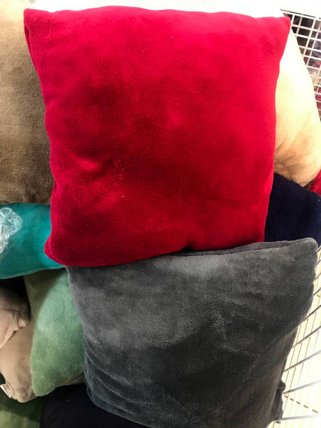 istock Colorful pillows. Cushions in the store 2155097609