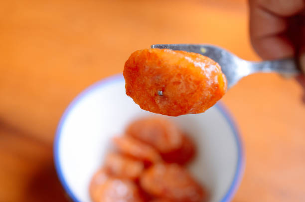 istock Chinese sweet red sausage 2155101820