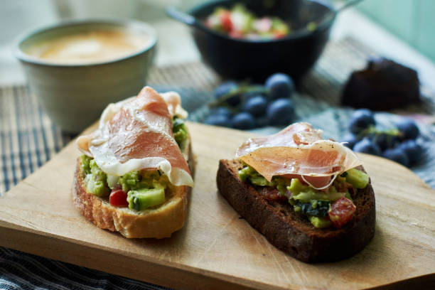 homemade delicious tartine