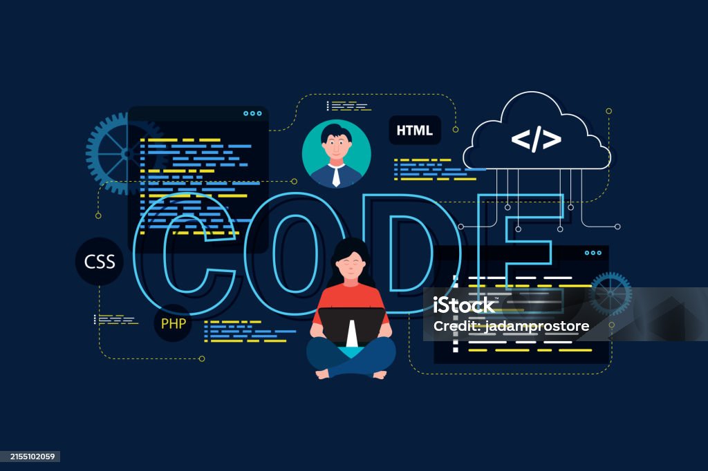 Website App Design Development Technology Software Code Programming Ui ...