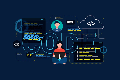 Website App Design Development Technology Software Code Programming Ui ...