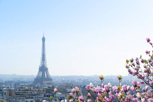istock eiffel tour and Paris cityscape 2155126373