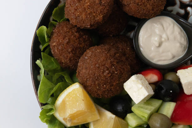 istock Healthy Food Concept, Middle Eastern cooking, Falafel 2155128045