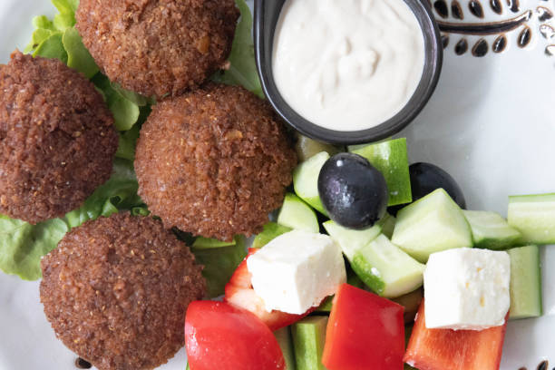 istock Healthy Food Concept, Middle Eastern cooking, Falafel 2155128789