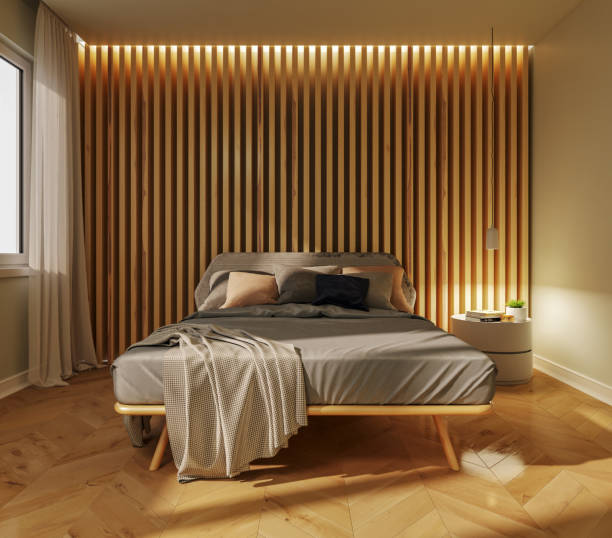istock Large luxury modern bright interiors Living room mockup illustration 3D rendering image 2155133345