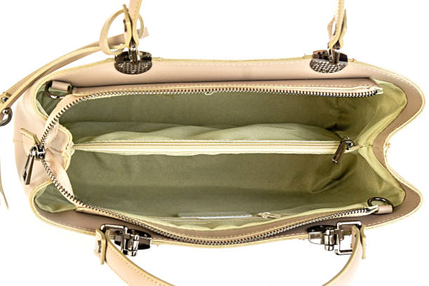 istock Bag clutch isolated on white fashion leather 2155133512