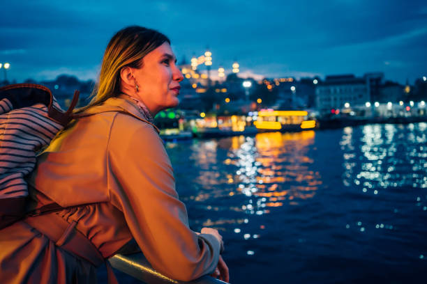 istock Young woman in Istanbul 2155135510