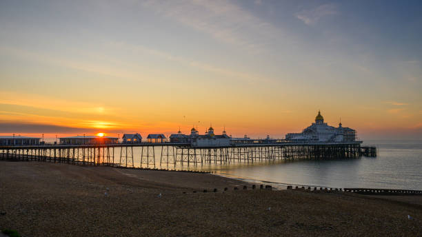 istock Sunrise light on Eastborne Pier in early May 2155135628