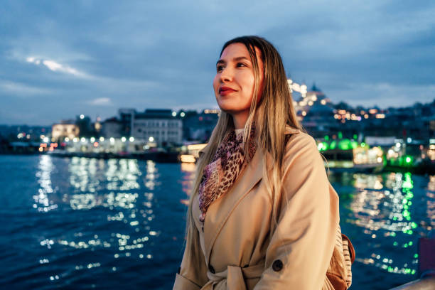 istock Young woman in Istanbul 2155135652
