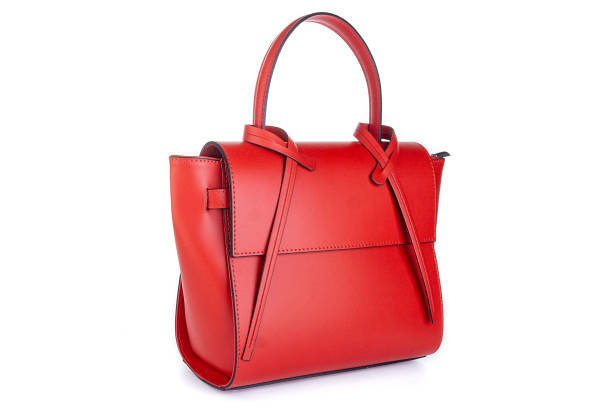 istock Bag clutch isolated on white fashion leather 2155137098