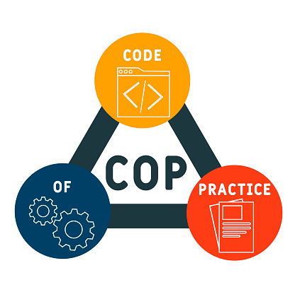Cop Code Of Practice Acronym Stock Illustration - Download Image Now ...