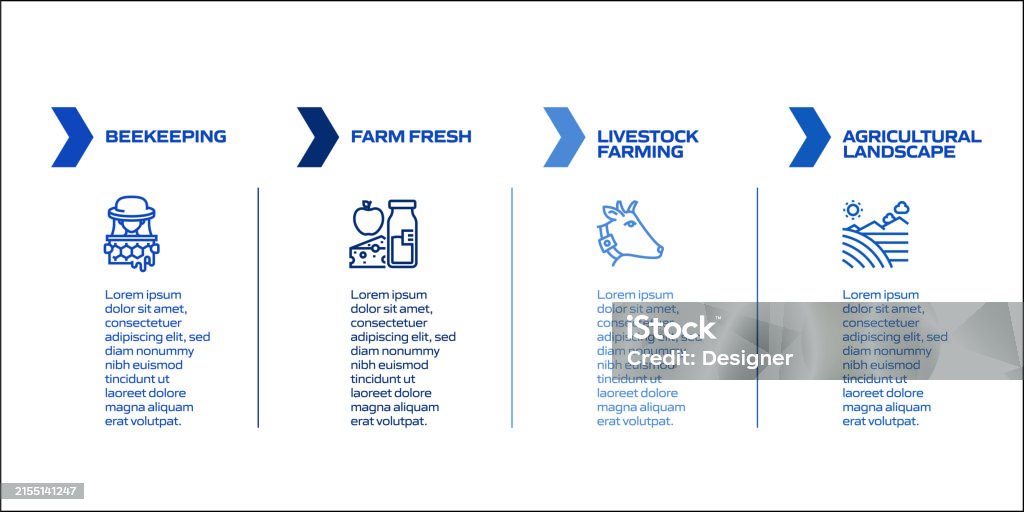 Farming And Agriculture Related Process Infographic Template Process ...