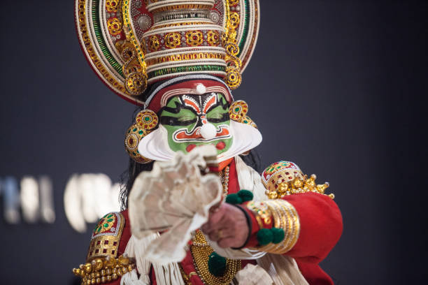 istock Kathakali rare costume and dance 2155147393