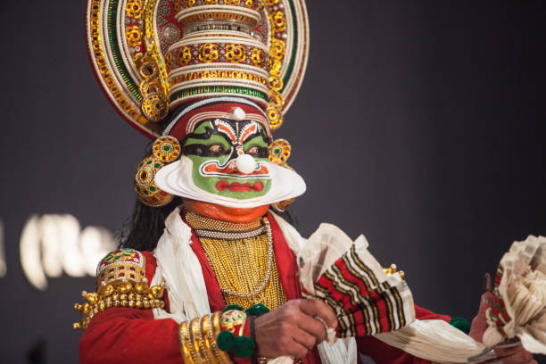istock Kathakali rare costume and dance 2155147438