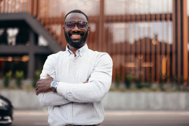 istock Confident African-American businessman portrait 2155148173