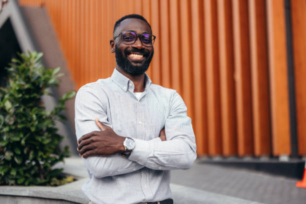 istock Confident African-American businessman portrait 2155148179