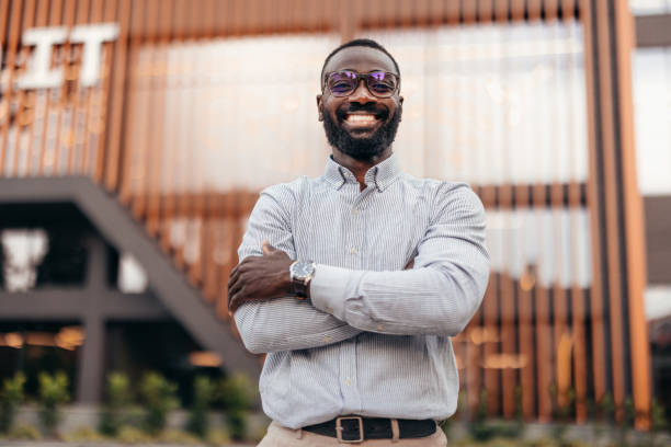 istock Confident African-American businessman portrait 2155148194