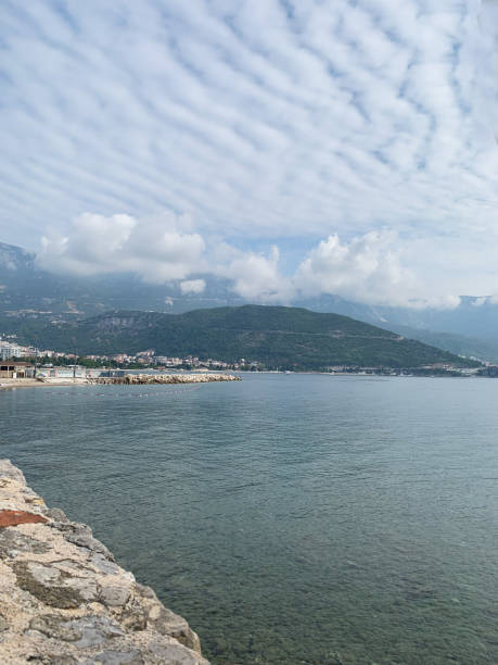 istock View on Budva old town, sea and mountains in Montenegro 2155148374