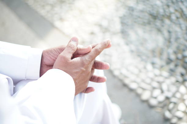 istock The attitude of a man when sitting wearing an official work uniform. 2155149530
