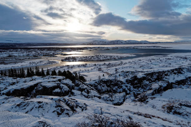 istock Thingvellir National Park in winter, Iceland 2155150823
