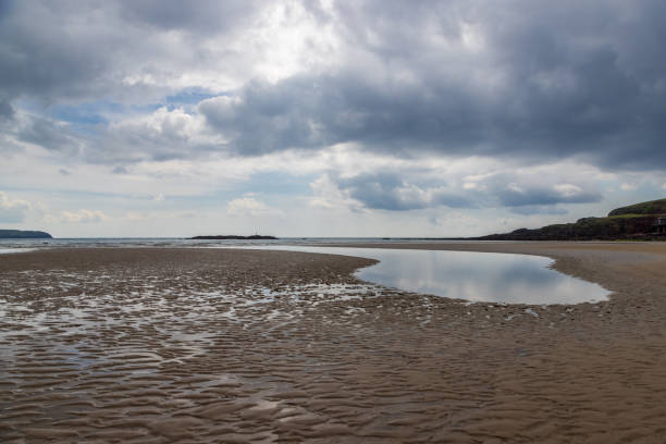 istock Low tide at the beach, at Bigbury-on-sea in Devon 2155160309