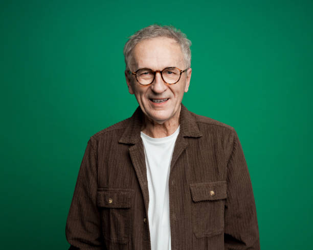 istock Portrait of friendly senior man 2155162499