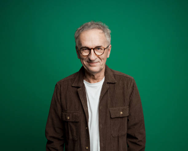 istock Portrait of friendly senior man 2155162574
