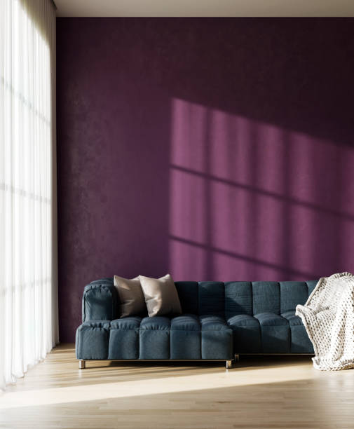 istock Large luxury modern bright interiors Living room mockup illustration 3D rendering image 2155163944