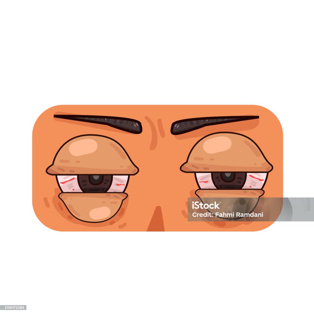Eye Sweilling Animation Swollen Eyes Stock Illustration - Download Image Now - Adult, Anger ...