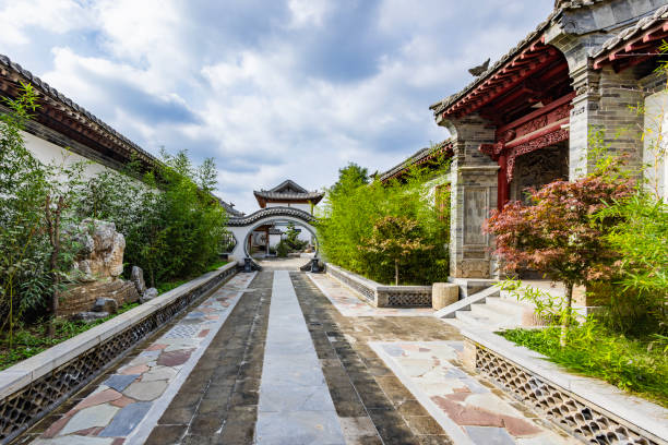 istock Ancient architecture landscape in Shanxi, China 2155174669