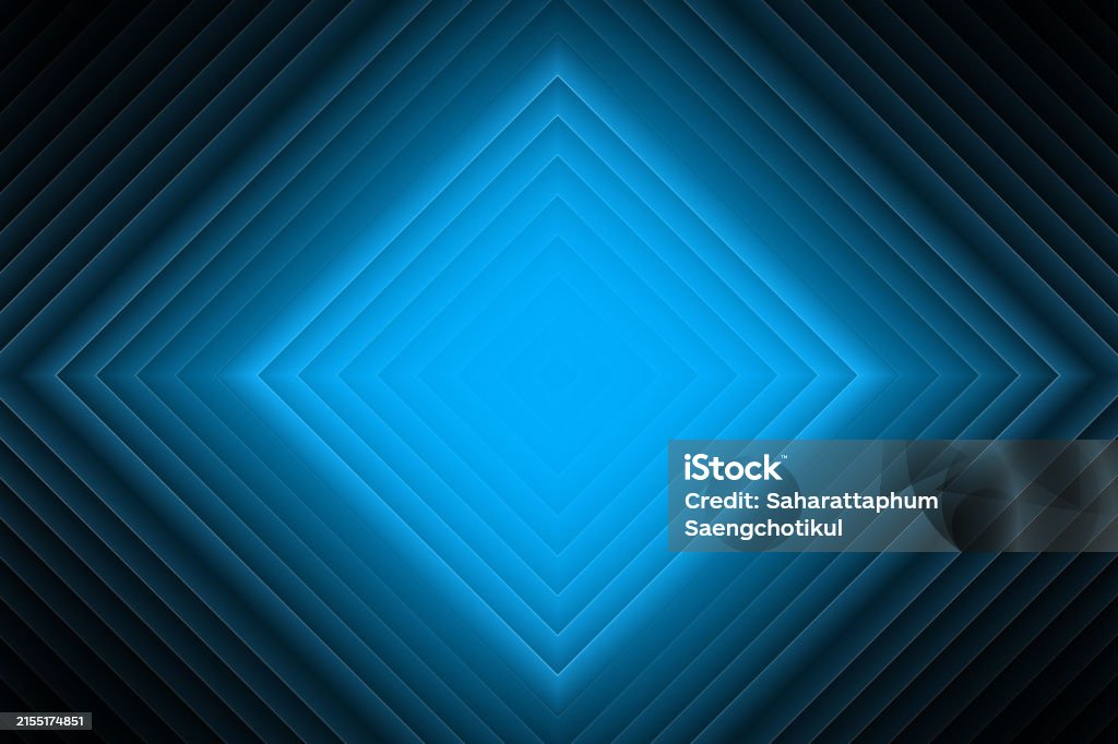 Blue Triangular Geometry Line Stock Illustration - Download Image Now ...