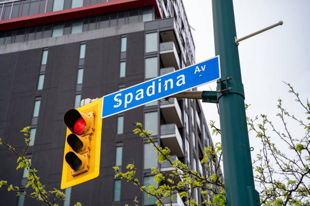 istock Spadina Avenue sign in downtown Toronto. 2155182175