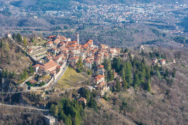 istock Ancient perched village. Sacro Monte di Varese (UNESCO site) north Italy 2155183067