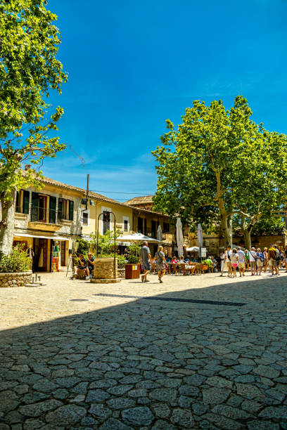 istock Short stopover in the beautiful small town of Valldemossa 2155187877