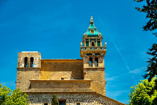 Short stopover in the beautiful small town of Valldemossa in the north-west of the island Serra de Tramuntana region - Mallorca - Spain