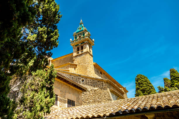 Short stopover in the beautiful small town of Valldemossa in the north-west of the island Serra de Tramuntana region - Mallorca - Spain