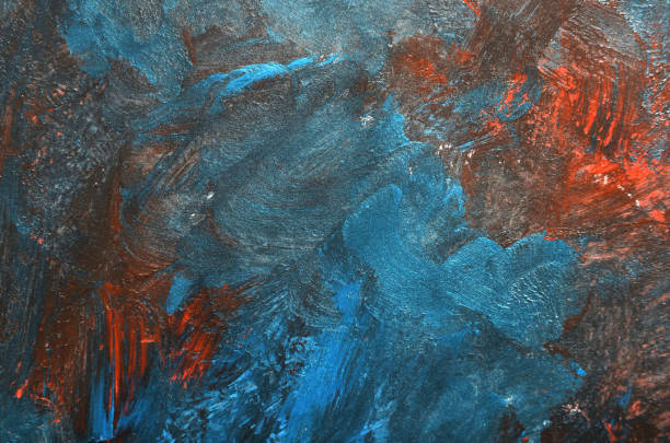 istock bright background in red and blue colors with brush strokes 2155195703