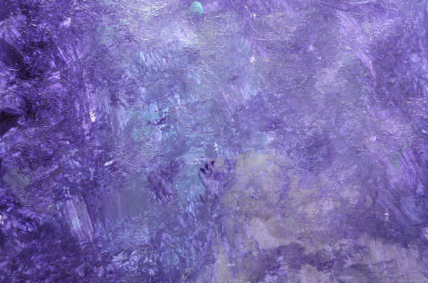 bright art background of stains in lilac-violet color