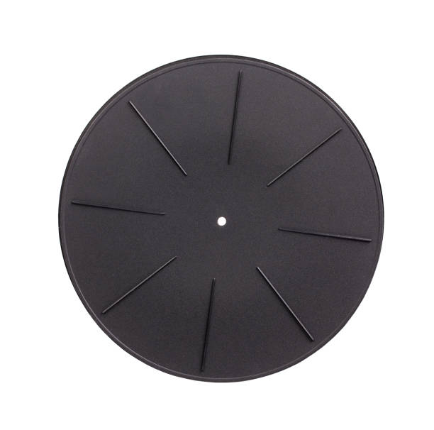 istock Rubber disc of analog music player. 2155199287