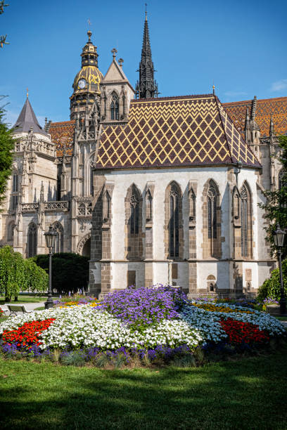 istock Saint Michael chapel and Saint Elisabeth cathedral in Kosice, Slovakia 2155204860