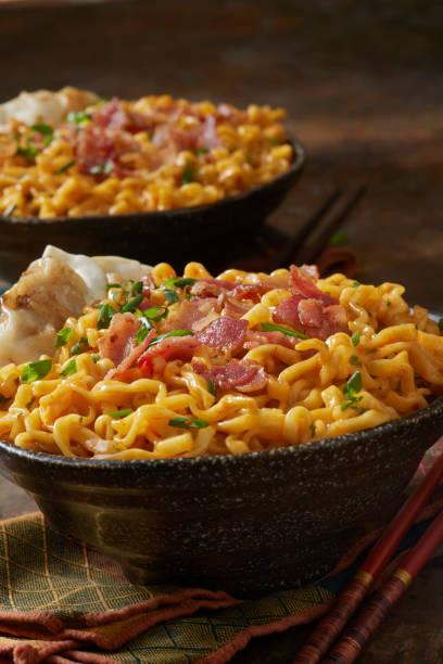 istock The viral Spicy Chicken Carbonara Ramen 2155210373
