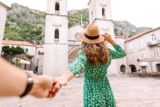 istock Follow me concept and traveling together. 2155210742